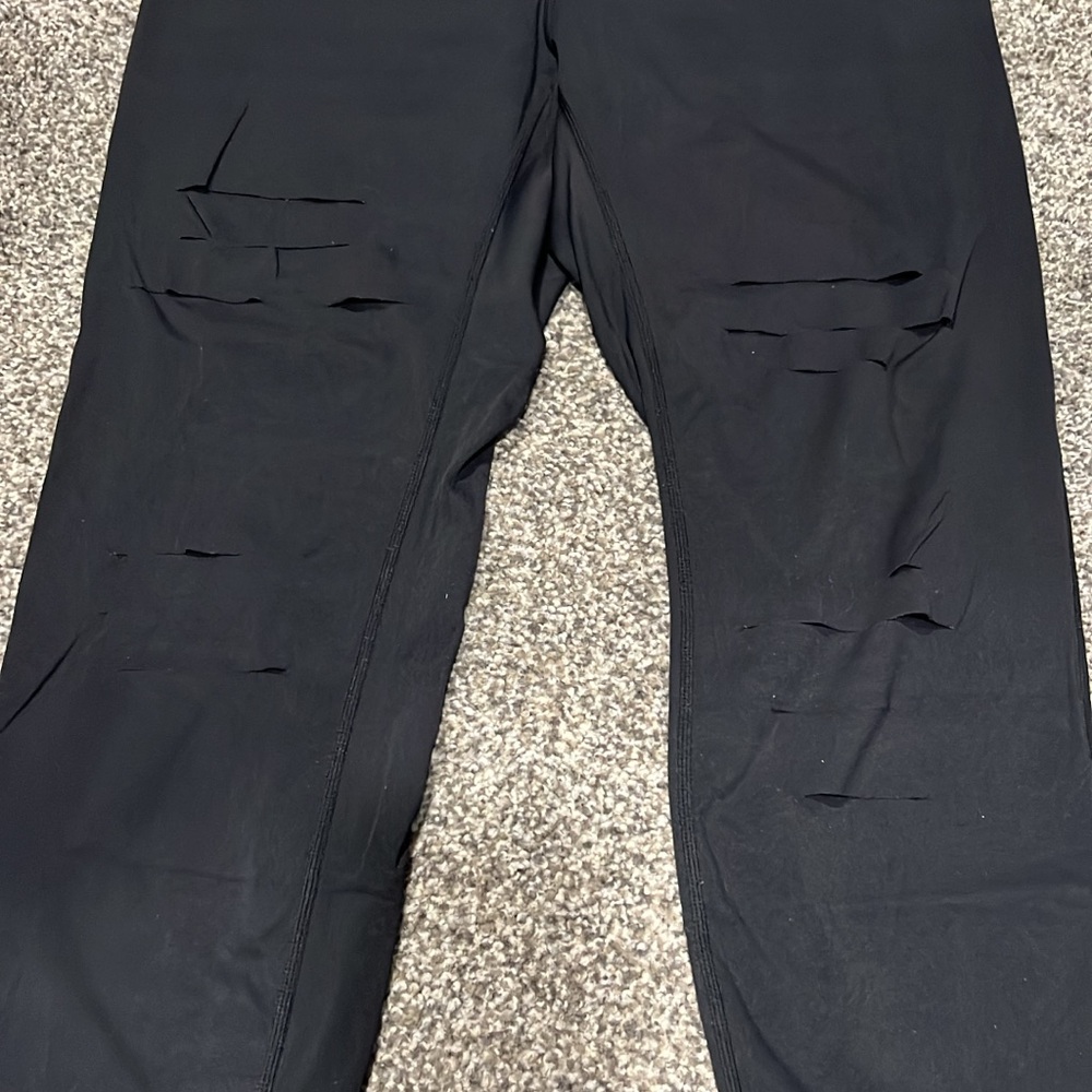 ZYIA Black Slash Leggings